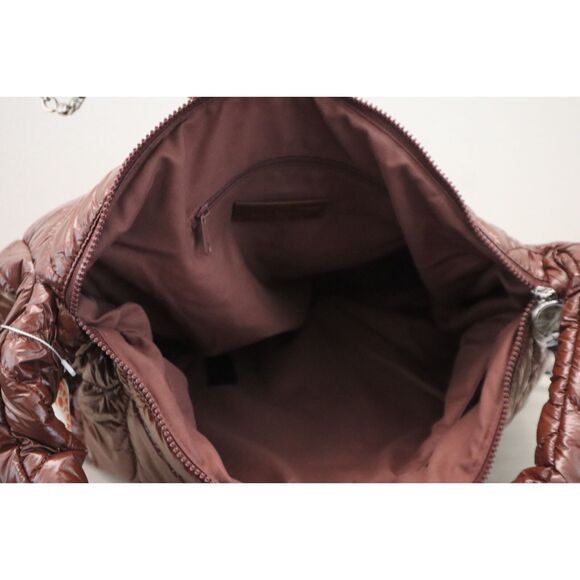 FP Movement 92972223 Women's Nutshell Brown Surplus Shine Carryall Bag Purse - Picture 3 of 12